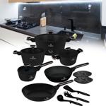 Set de cuisine design exclusif 15 pièces - Triple anti-adhésif TitanPro - Ind...