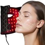 Masque LED de luminothérapie révolutionnaire pour visage – pour un teint écla...