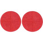 set of 2 replacement cleaning pads for floor polisher CH5871