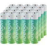 20 piles Super Alcalines AAA/LR03 (Micro), 1,5 V – énergie longue durée pour ...