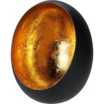 Elegantes Windlicht aus Metall 13 x 16cm, für Kerzen und Teelichter, schwarz/...