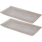 set di 2 eleganti vassoi decorativi - Perfetti per decorare, per Natale e per...