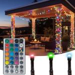 High-quality RGBW LED string lights 9.6 m with 96 LEDs - Dimmable, color chan...