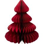 Dekorativer Papier-Weihnachtsbaum-Anhänger in Rot - Festliche Dekoration für ...