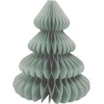 Pendente decorativo in carta per albero di Natale 15x15x20 cm verde chiaro - ...