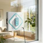 Robot lavavetri AI smart: robot per la pulizia dei vetri da 3000 Pa con contr...