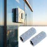 2 rouleaux de nettoyage de rechange pour robot lave-vitres CH11051 : brosses ...