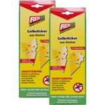 set of 2 insect stop yellow stickers, 12: Effective fly trap for houseplants