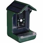 Mangeoire pour oiseaux avec caméra et panneau solaire : caméra sauvage pour d...