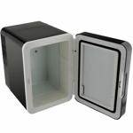 Mobiler Minikühlschrank 4L: Kühl- & Heizfunktion, 12/230V, schwarz – Ein komp...