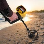 Professional metal detector: 18cm search depth, waterproof 7.5‘‘ search coil ...