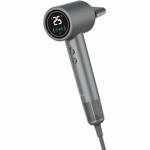 Hochleistungs Haartrockner 1400W, dunkelgrau, Föhn mit LED-Anzeige, für schne...