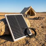 Pannello solare premium da 20 watt con connessione compatibile MC4 e cavo da ...