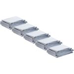 5er-Set Zuverlässige Rettungsdecke, 210 x 160 cm, silber - silber, Notfalldec...