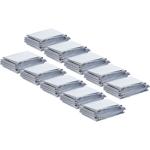 10er-Set Zuverlässige Rettungsdecke, 210 x 160 cm, silber - silber, Notfallde...