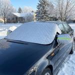 Housse de Pare-Brise Voiture - Protection 4 Saisons Anti-Givre, Neige, Soleil...