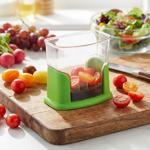 Multi-hachoir - Coupe-légumes efficace pour tomates cocktail, fraises, raisin...