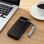 SSD ultracompatto da 1 TB, USB 3.2, Type-C, tascabile, nero-grigio: disco rig...