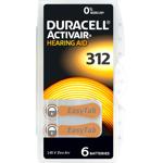 Hörgeräte-Batterien ZA 312, 1.45 V, 160 mAh, 6er-Sparpack: Optimaler Klang & ...