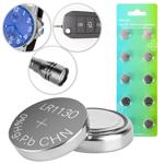 10er-Set Alkaline-Knopfzellen LR54 AG10, 1,5V 80 mAh, Quecksilber- und Cadmiu...