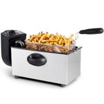 Powerful 3L Deep Fryer 2000W – Crispy Fries in Minutes - High-Quality Stainle...