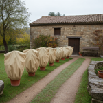 Housses de protection pour plantes de haute qualité, lot de 6, 100x80 cm – ho...