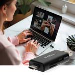 USB-C & USB-A card reader Superspeed 3.2: transfer data at lightning speed – ...