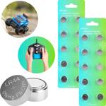 20er-Spar-Set LR44 AG13 Alkaline Knopfzellen 1,5V Batterien, 145 mAh hohe Kap...