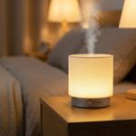 Aroma Diffuser 140ml mit LED Beleuchtung dimmbar – Elektrische Duftlampe 12W ...