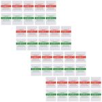 Professionelles 40er-Set pH-Kalibrierlösungen, Hochpräzise pH 4.00 & pH 6.86 ...