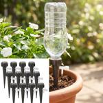 Drip irrigation system for PET bottles, 12-piece – automatic plant watering f...