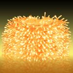 Catena luminosa cluster natalizia 768 LED bianco caldo – IP44 esterno & inter...