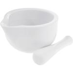 Hochwertiger Porzellan Mörser & Stössel 330ml – Robust, Hygienisch, Aromastar...