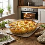 Borosilikatglas Auflaufform 400ml: Ofenfeste Backform, Hitzebeständig, 19,6x1...