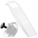 Râpe à rösti professionnelle avec porte-fruit de sécurité, blanc: l’allié idé...