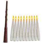 Candele LED sospese (set da 10) con telecomando a bacchetta – Decorazio...