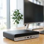 HP EliteDesk 800 G4 DM Micro, Core i7, 16 Go de RAM, SSD de 512 Go - Mini-PC ...