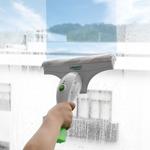 Powerful electric cordless window vacuum: Streak-free cleaning of glass, mirr...