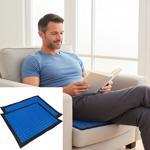 2er-Set Komfort Gel-Sitzkissen, ergonomisch – Kühles Wabenkissen für bessere ...