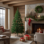 Grosser künstlicher Weihnachtsbaum 180cm - Naturgetreu: Realistischer Tannenb...