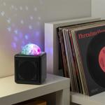 Compact, powerful Bluetooth 5.4 party speaker with disco ball light show – mi...