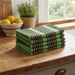 5-pack Grubentuch 100% cotton: Absorbent dish towel & multipurpose cloth, gre...