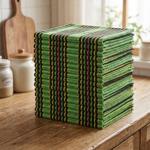 20er-Set Grubentuch 100% Baumwolle: Saugstarkes Geschirrtuch & Mehrzwecktuch,...