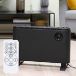 Convecteur puissant avec télécommande 2000 W – 2 niveaux de chauffage, foncti...