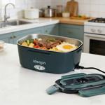 Lunch box électrique 60W – chauffe-plats en acier inoxydable 1,5L (12V/24V) &...