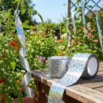 Set 2 nastri dissuasori riflettenti per uccelli 45 m x 5 cm – Allontanamento ...