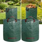 2er-Set XXL Garten Abfallsack, 500 Liter, Ø 79 x 101 cm - stabile Grünschnitt...
