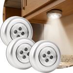 Set da 3 luminose lampade LED sottopensile con touch-control, luci da armadio...