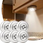 Set da 6 lampade LED sottopensile luminose con touch-control, luci per armadi...