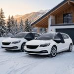 2er-Set Autoscheibenabdeckung mit Seitenscheibenschutz 270 x 94 cm – Optimale...